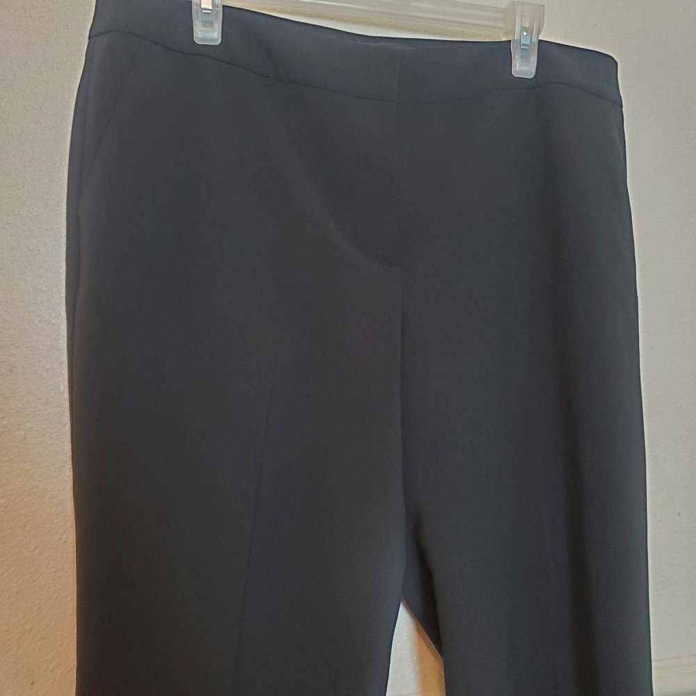 Talbots Petite Women's Black Dress Pants Size 16P Stretch Polyester Blend - Picture 2 of 15